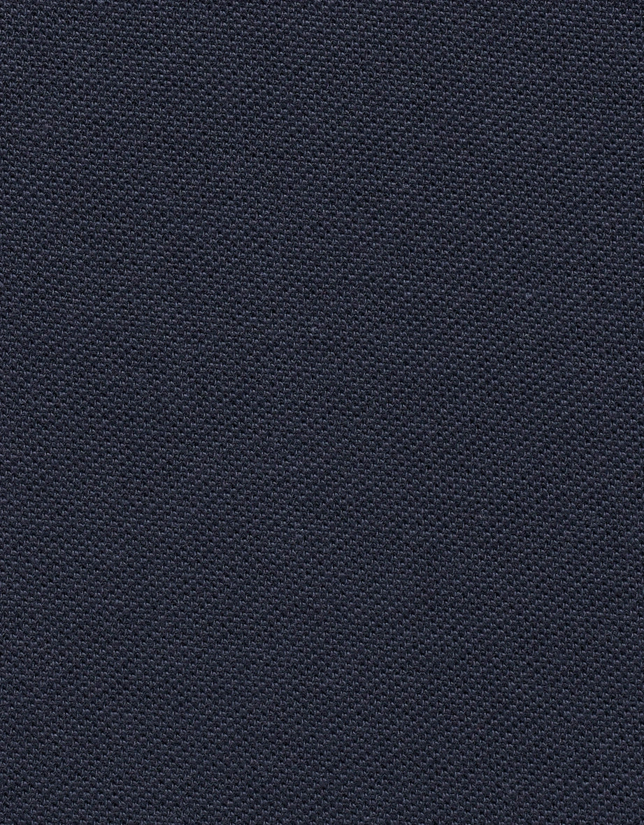 Dunkelblauer Stoff mit feiner Textur, ideal für bugatti Outfits.