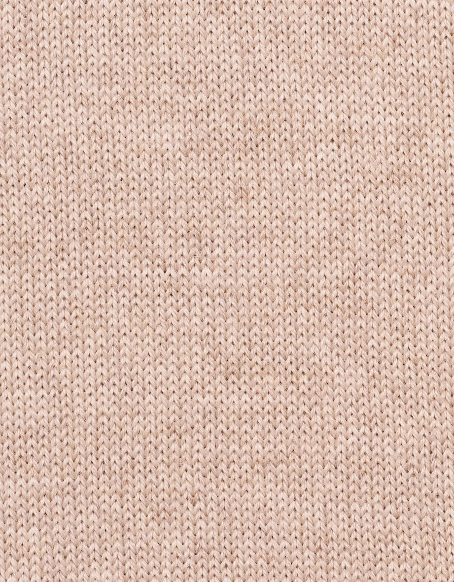Strickmuster in Beige, Nahaufnahme