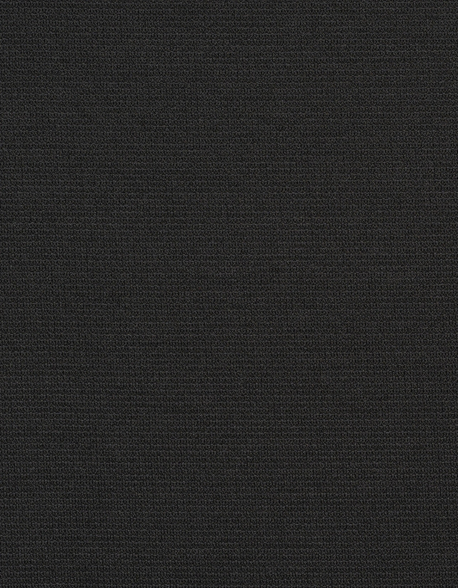 Schwarzer Stoff mit feiner Struktur, Detailaufnahme, ideal für elegante bugatti Outfits.