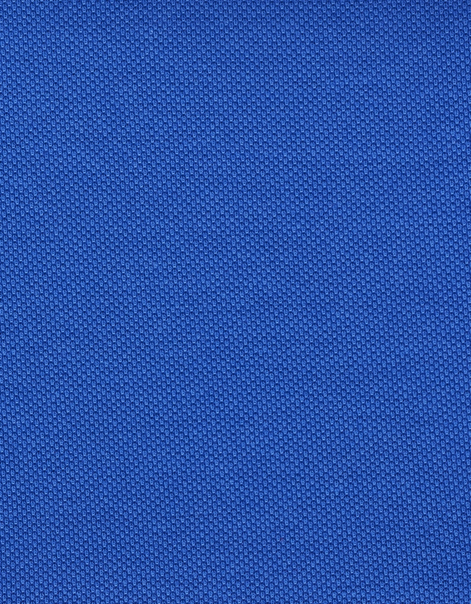 Blauwe stof met fijne structuur, perfect voor elegante bugatti outfits.