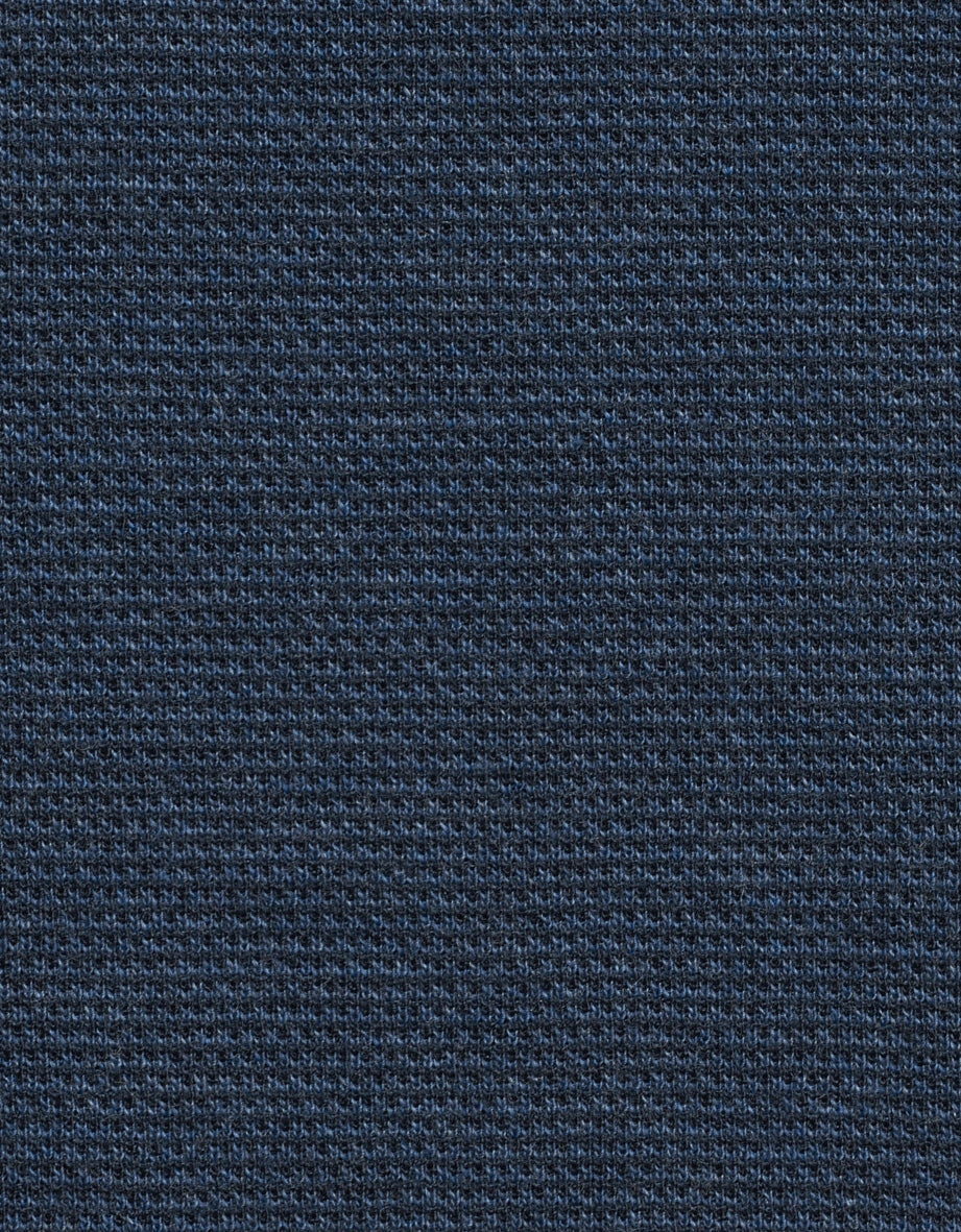 Dark blue fabric with fine texture, close-up detail, perfect for elegant bugatti outfits.