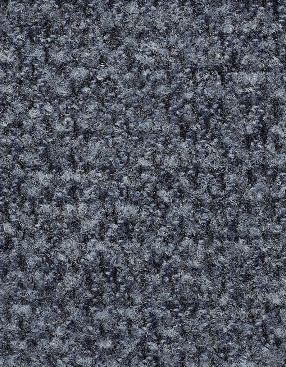 Grau-meliertes Textilmuster, Detailansicht, ideal für bugatti's stilvolle und hochwertige Kleidungsstücke.