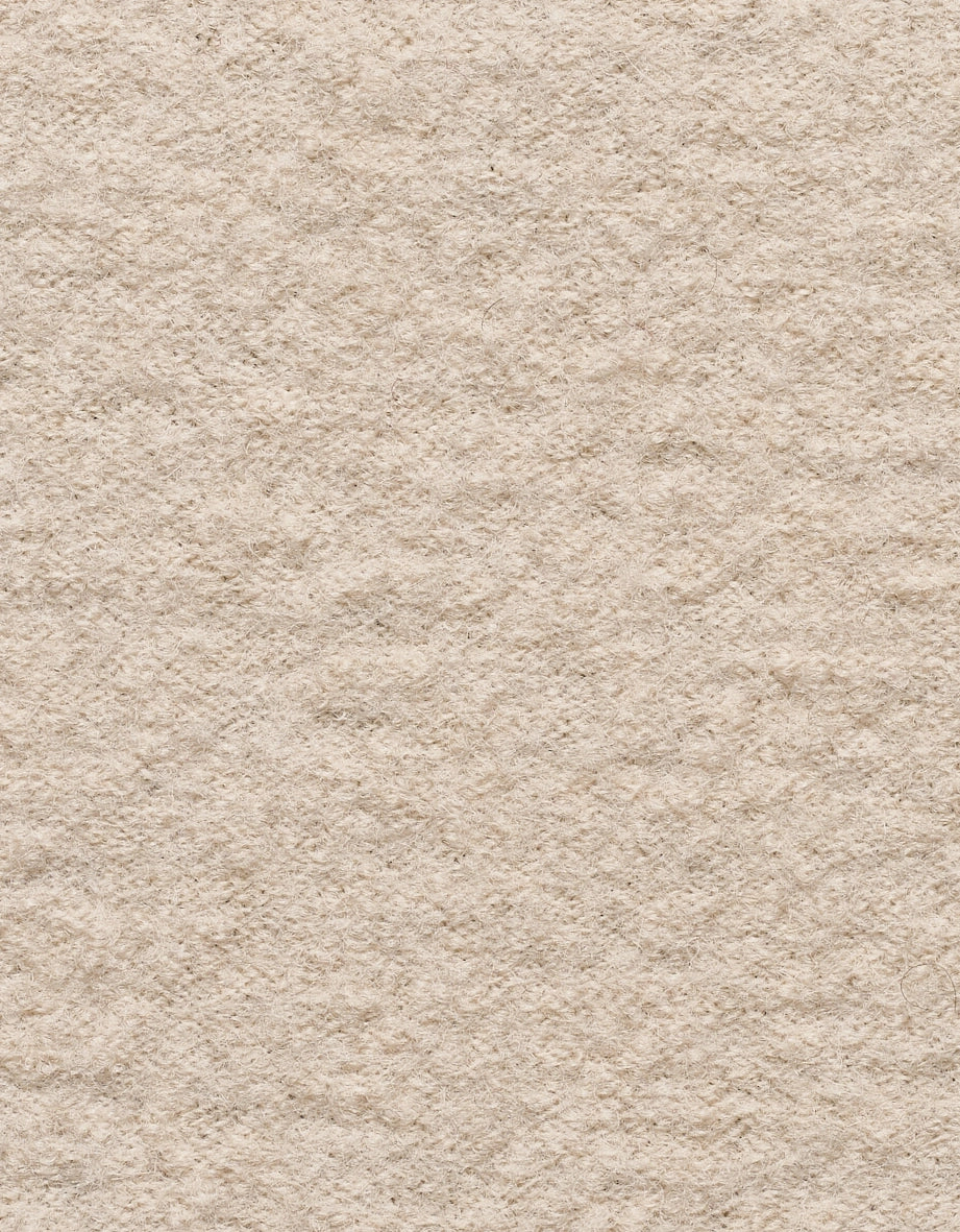 Beige Textur, Nahaufnahme eines Stoffmusters.