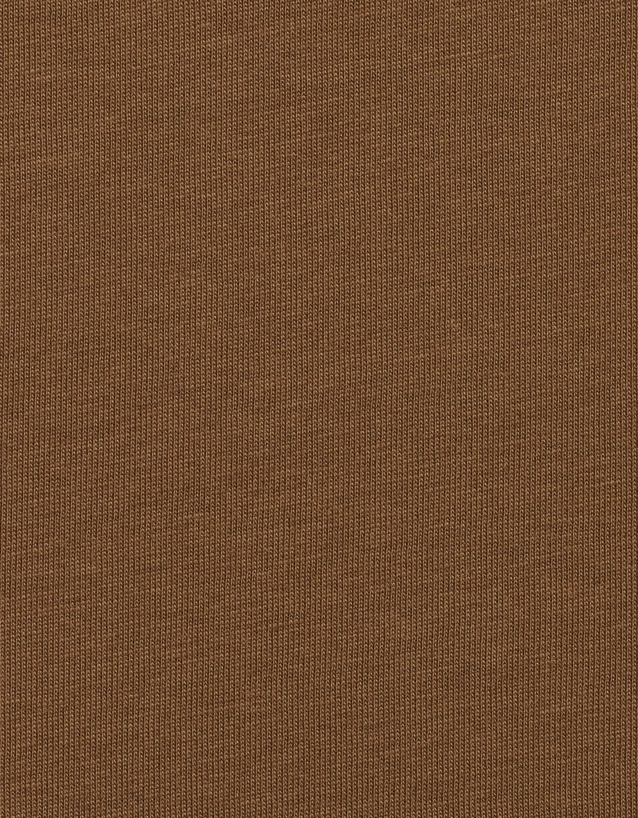 Brown knit fabric with fine texture, ideal for elegant bugatti outfits.