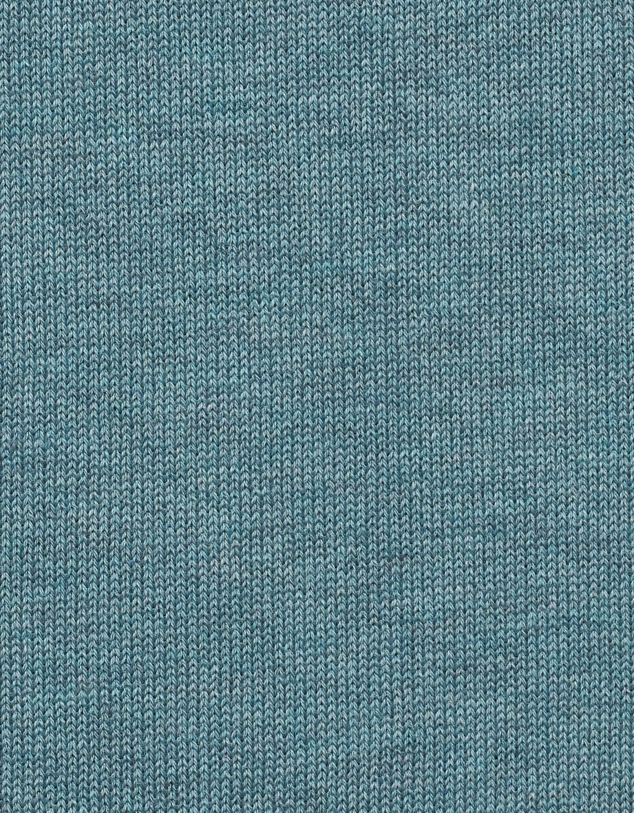 Blauwe bugatti coltrui met rits, borstbeeld.