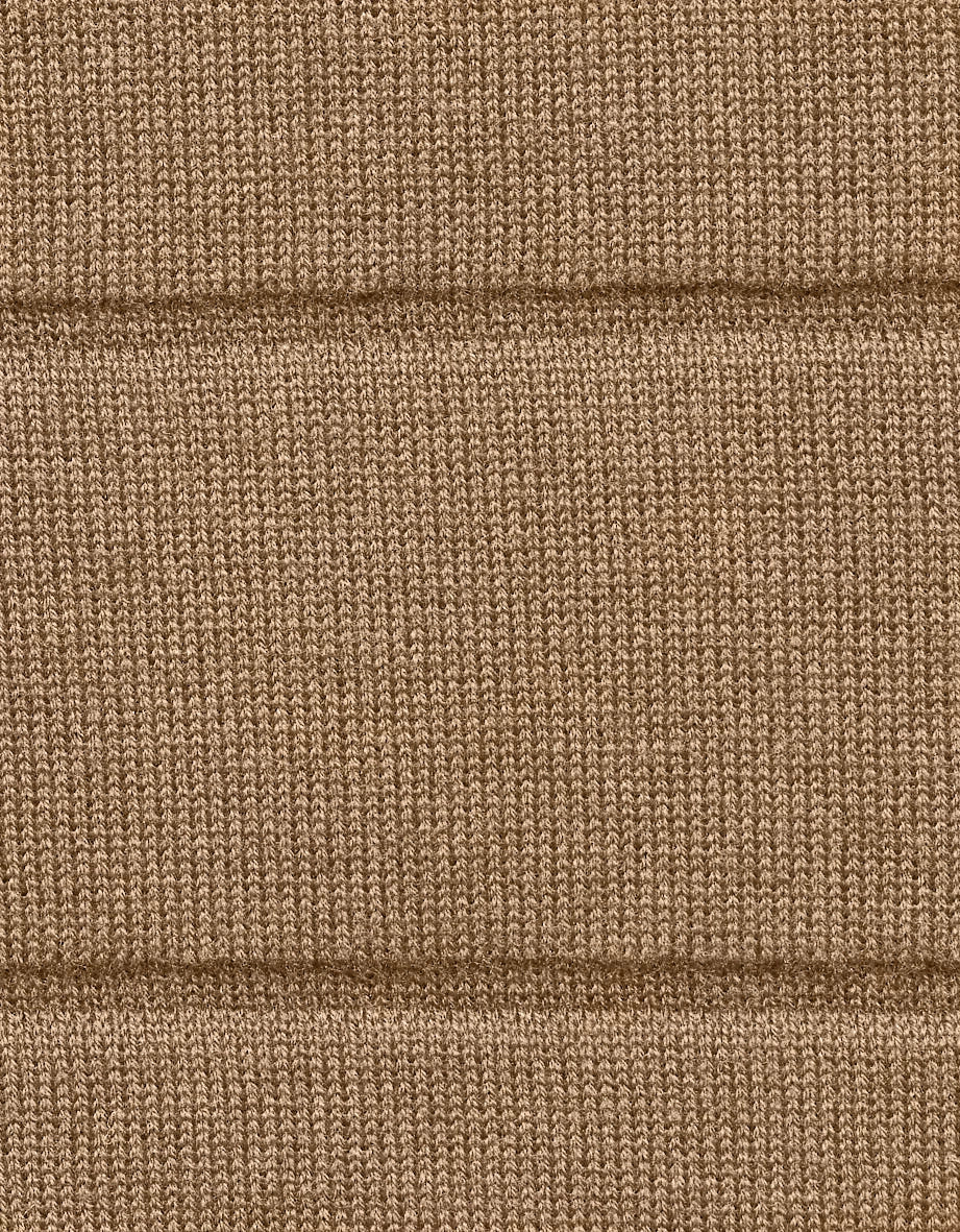 Bruine gebreide stof van bugatti, gedetailleerd en textuurrijk, ideaal voor elegante, tijdloze outfits.