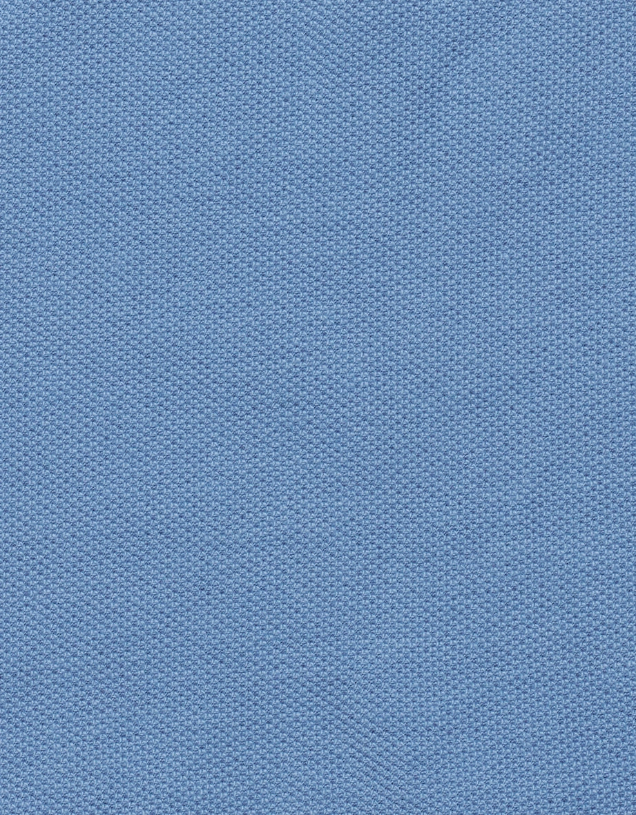 Blue textile fabric with textured surface, ideal for versatile bugatti outfits.