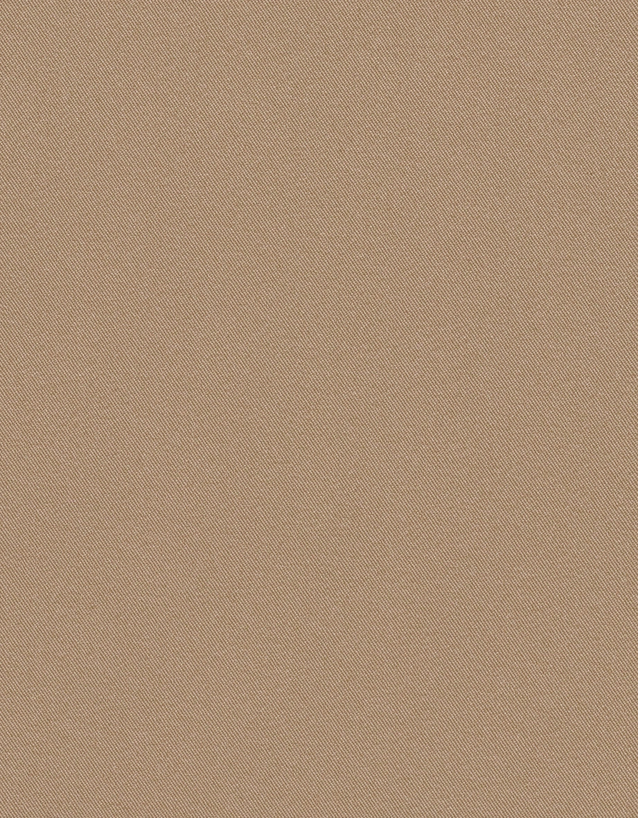 Beigefarbener Stoff mit diagonaler Webstruktur.