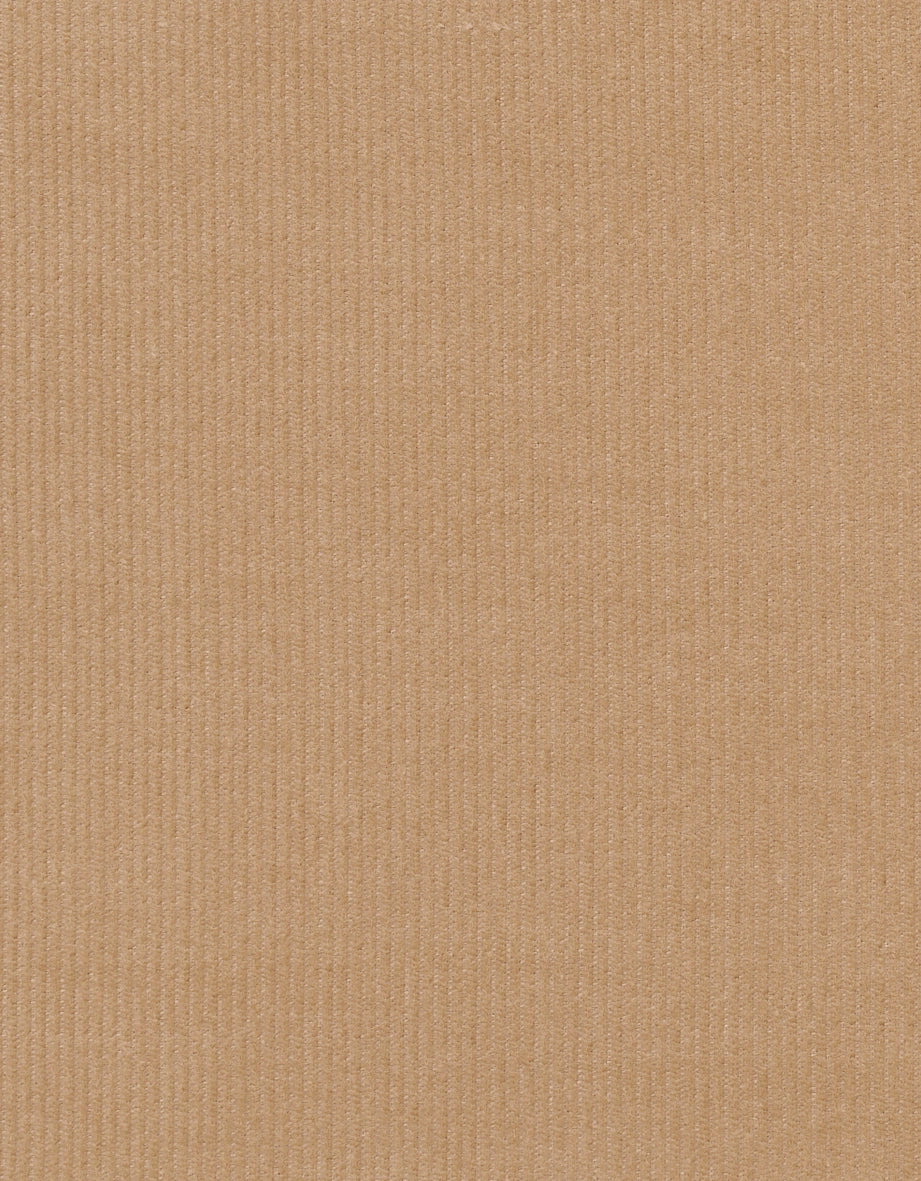 Beige stof met fijne ribstructuur, ideaal voor elegante bugatti outfits.