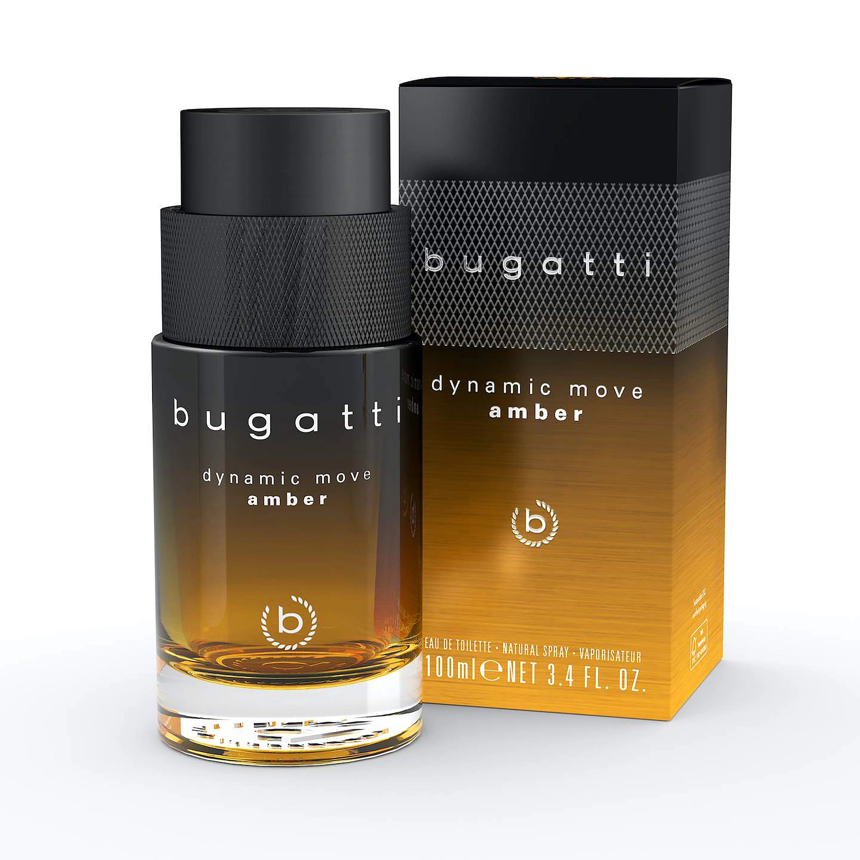 bugatti Dynamic Move Amber Duft, elegant verpackt