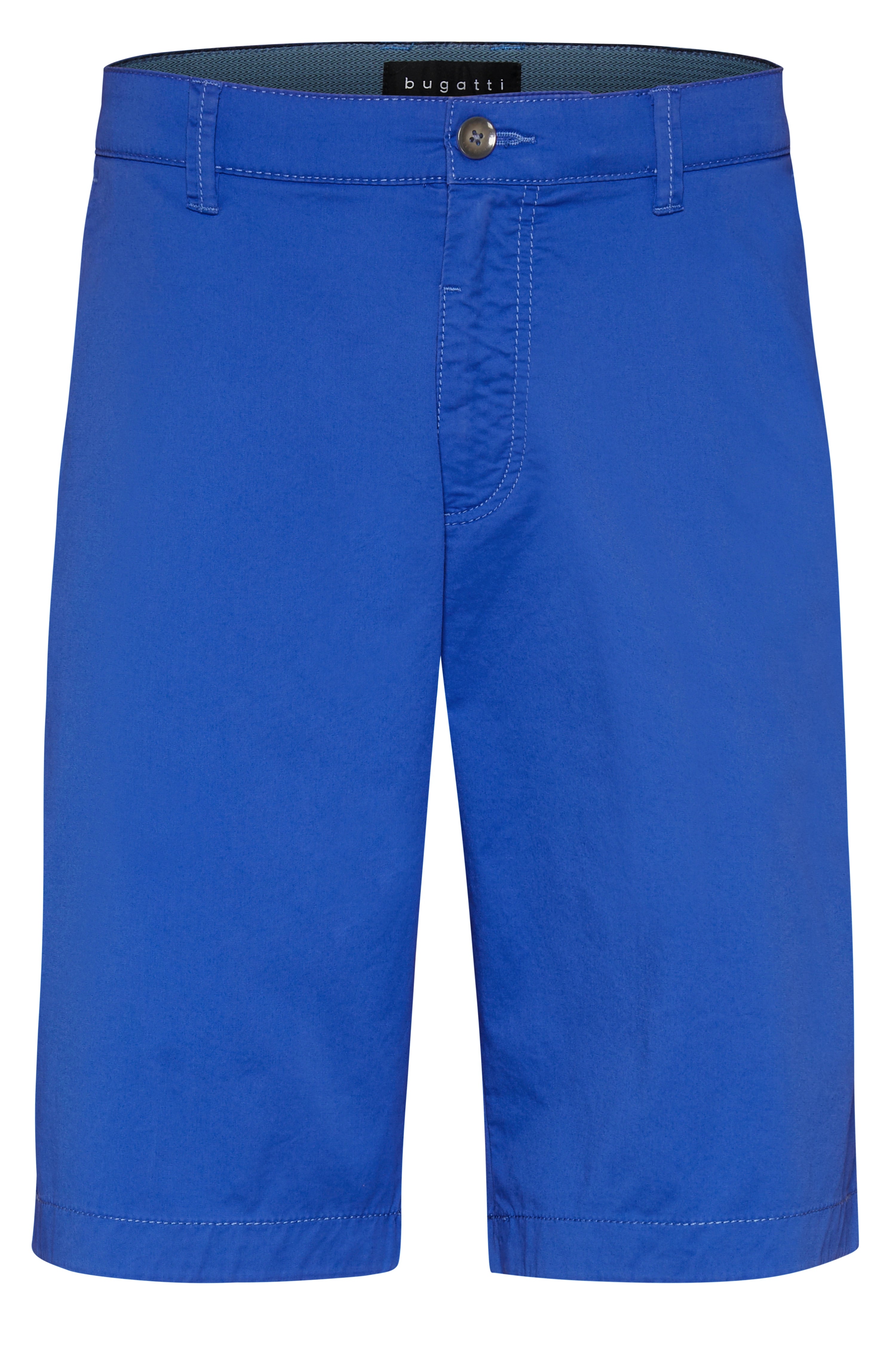 Blauer bugatti Shorts, legeres Büstenbild, ideal für sommerliche Casual-Outfits.
