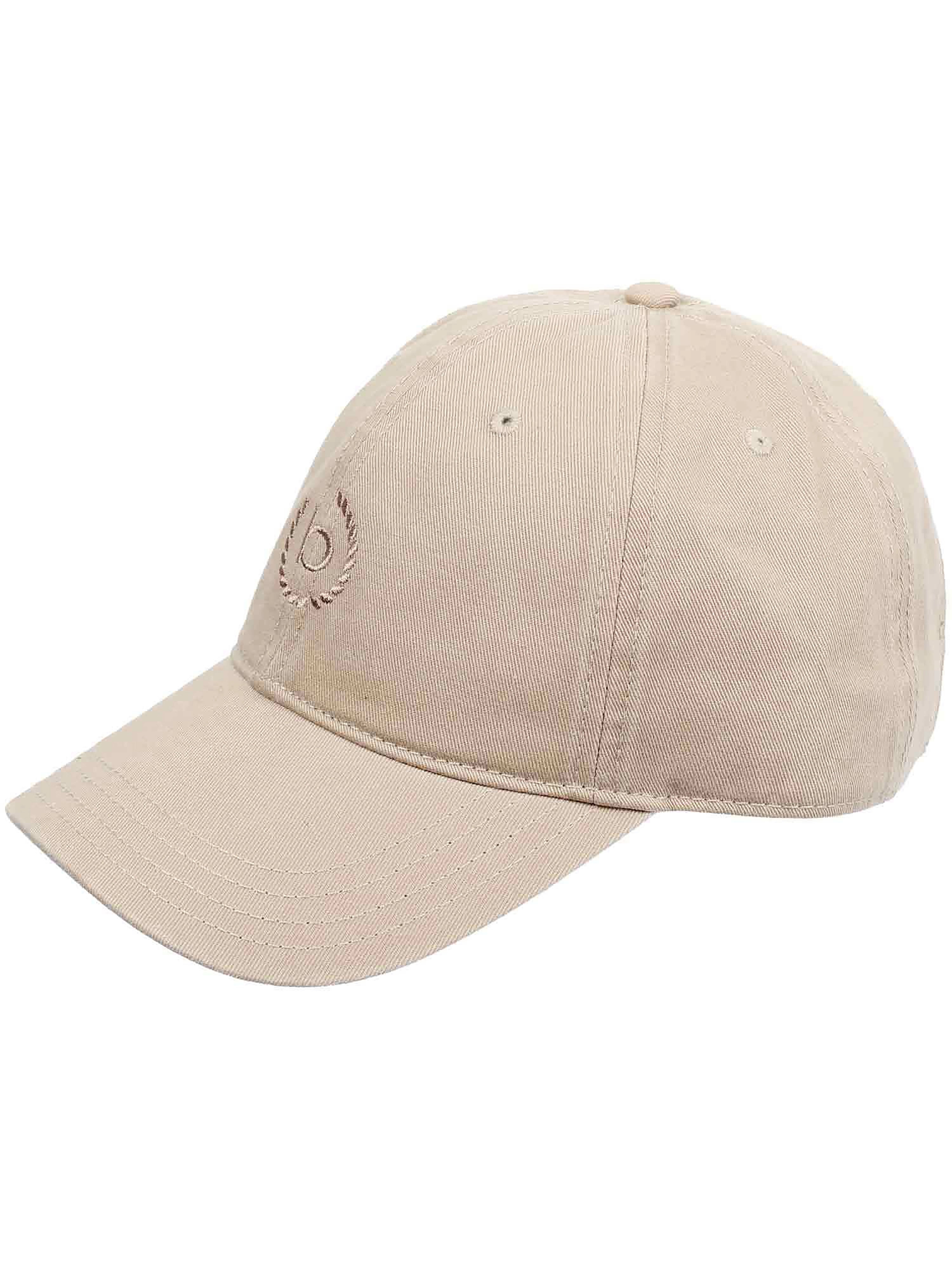 Beige bugatti Basecap mit dezentem Logo, legeres Einzelbild.