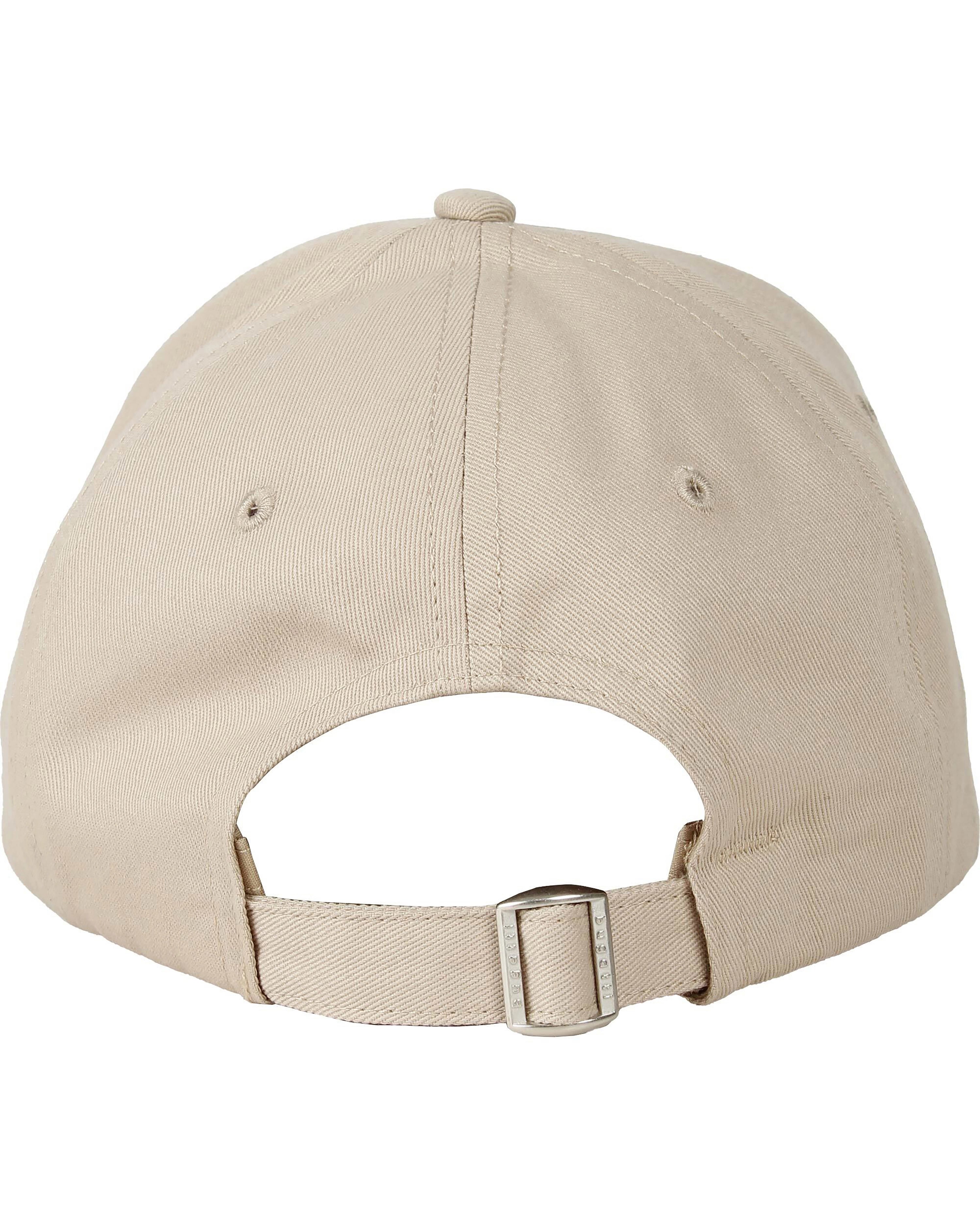 Beige bugatti Basecap Rückansicht, verstellbarer Verschluss, legeres Design.