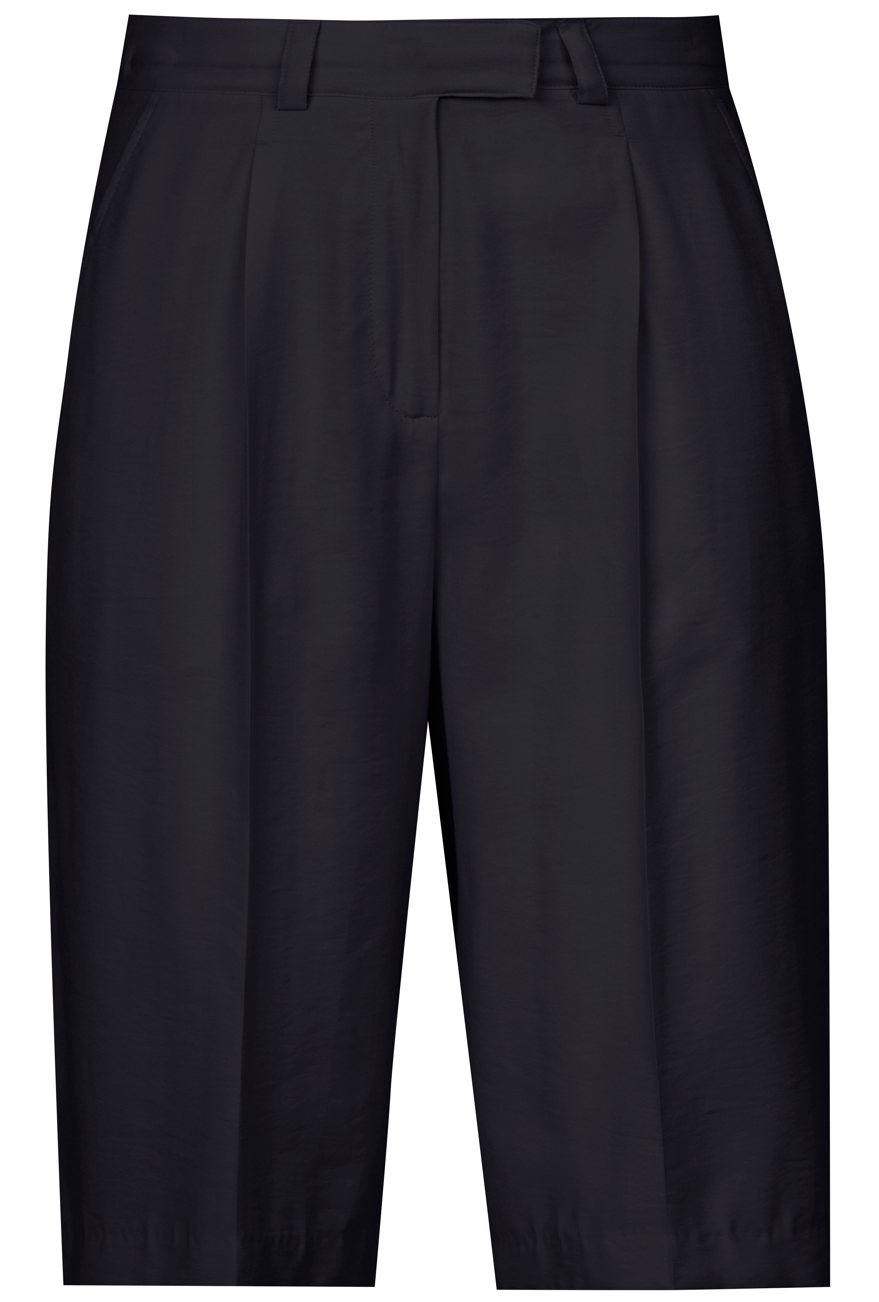 Zwarte bugatti pantalon, casual fit, busteweergave.