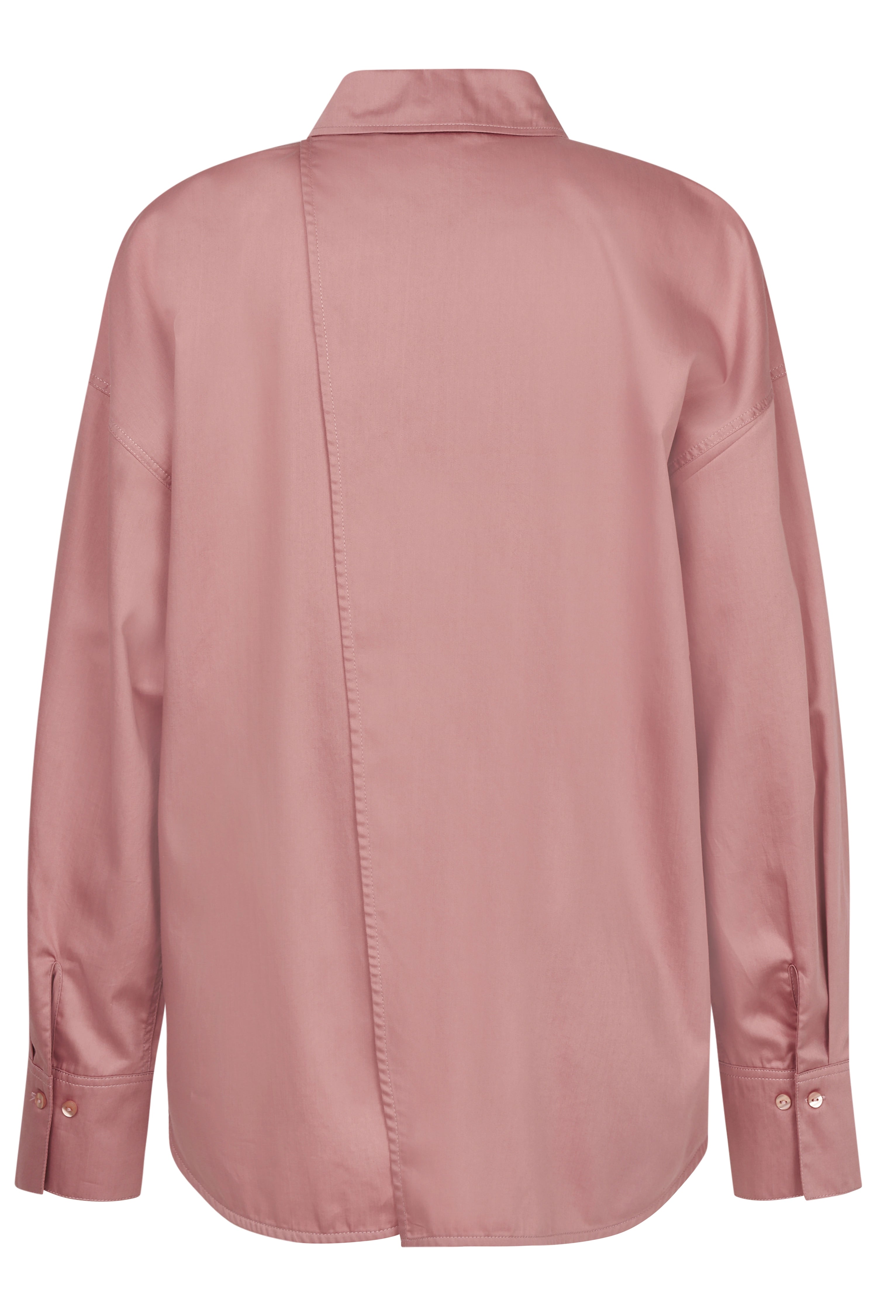 Rosa bugatti Bluse, Rückansicht, legeres Design, hochwertige Verarbeitung.