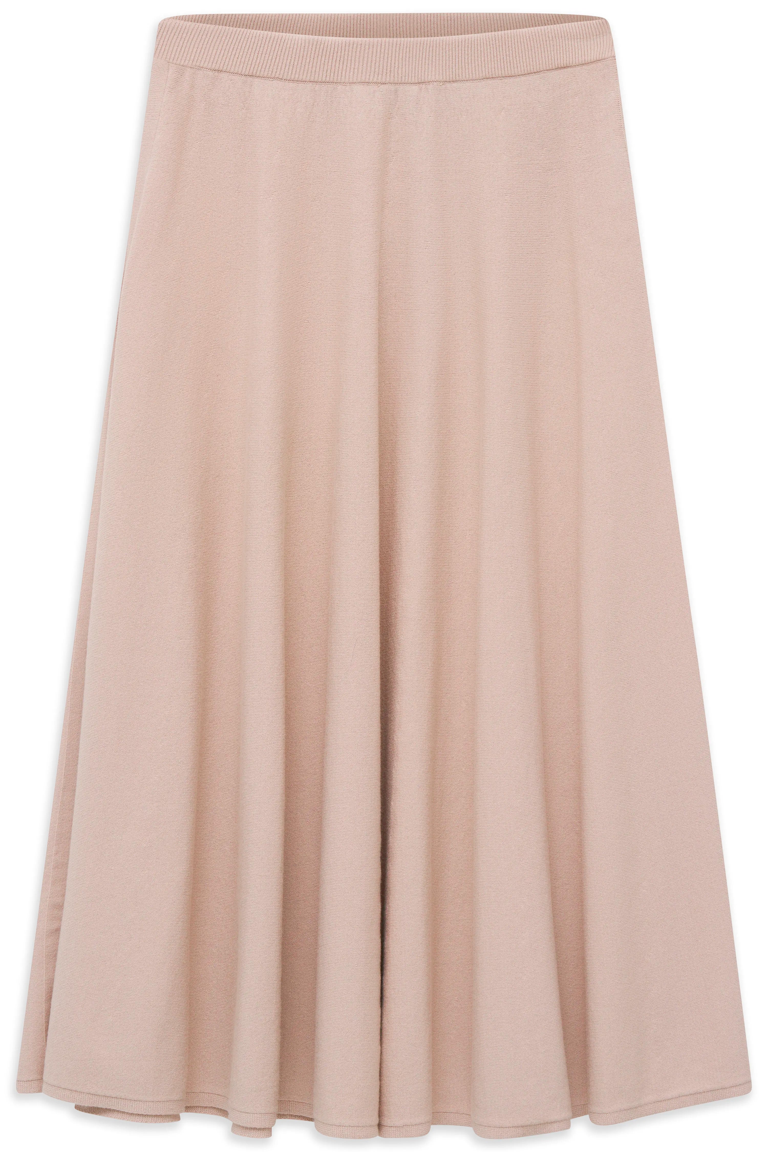 Beiger bugatti-Rock aus leichtem Stoff, leger präsentiert.