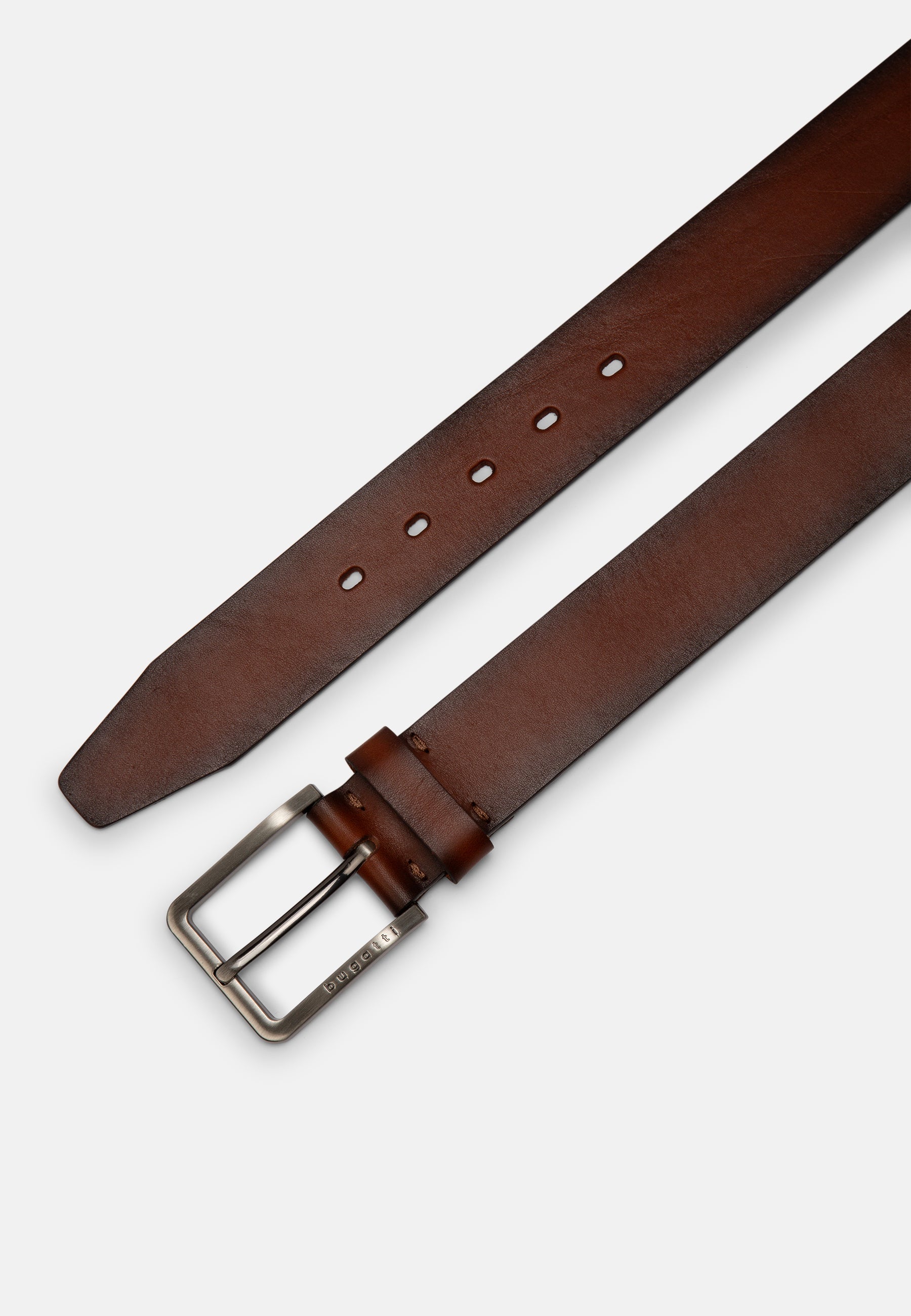 Gürtel aus Leder in cognac