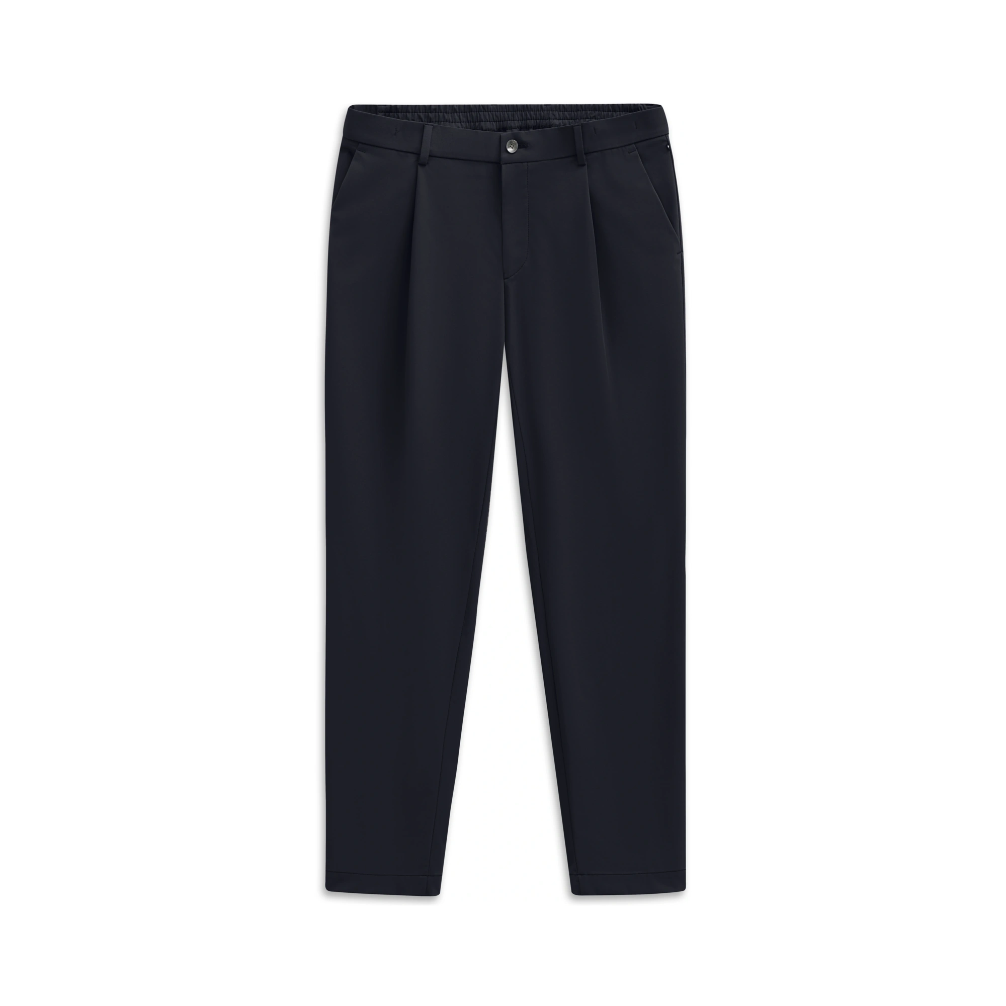 Bundfaltenhose mit Flexcity Performance Stretch in marine
