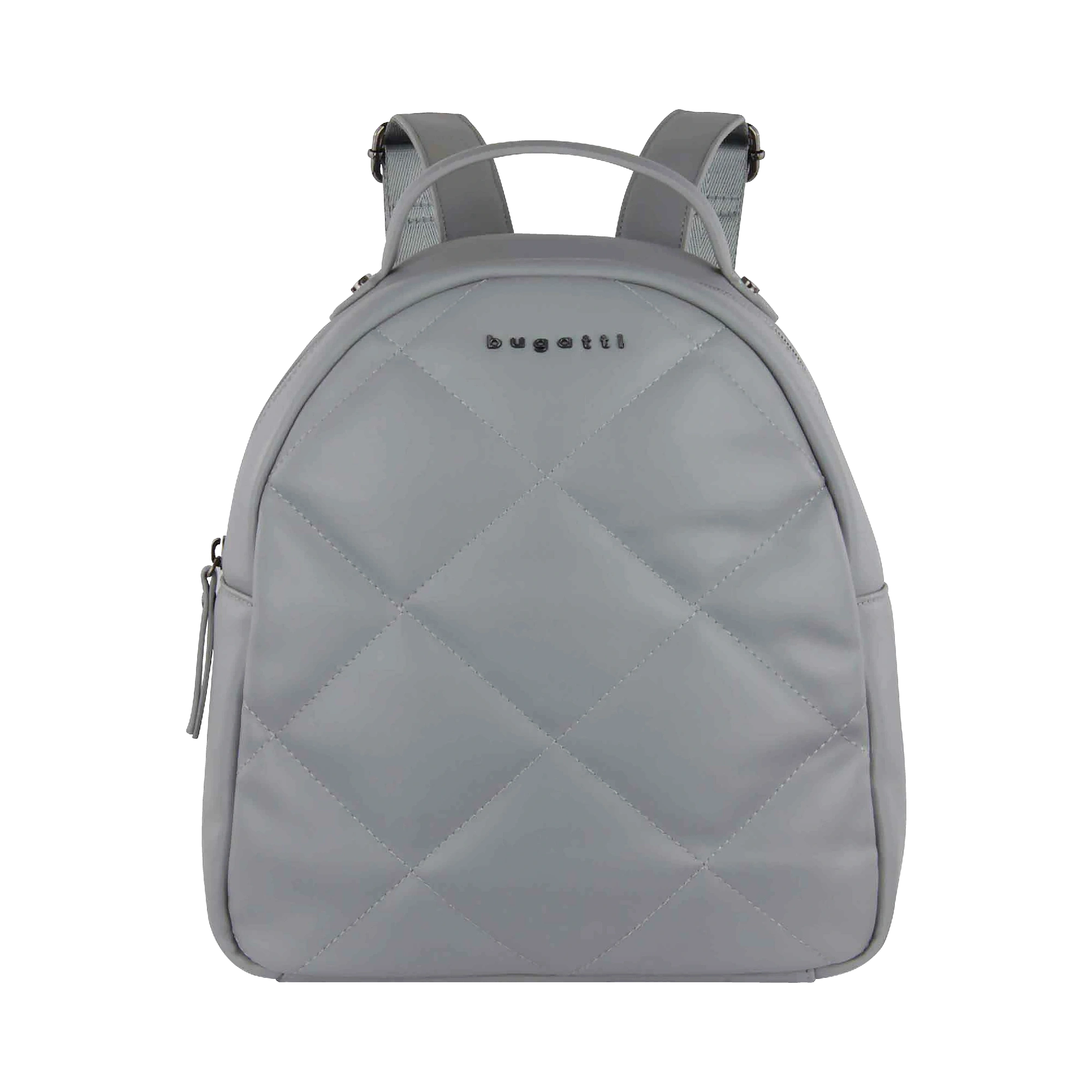 Rucksack mit zwei Steckfächern in blaugrau