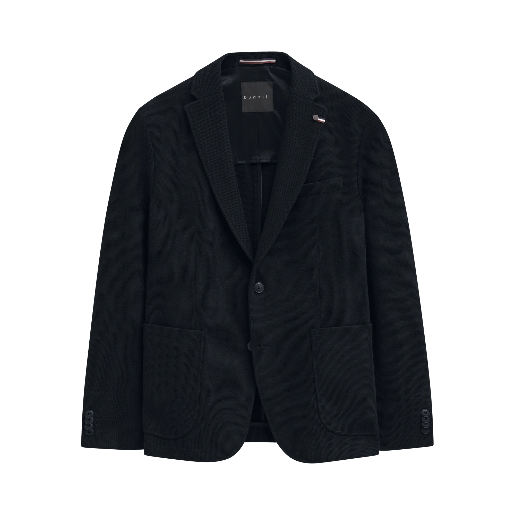 Reverskragen Sakko klassisch & elegant mit Stretch-Futter in marine
