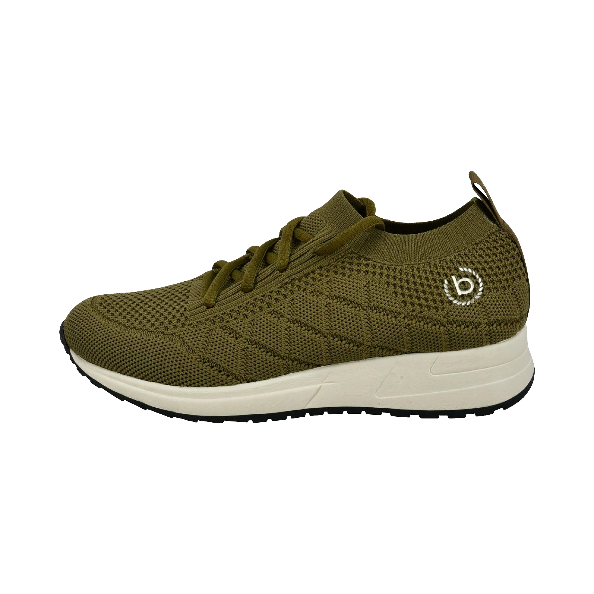 Bugatti Sneaker in sportlicher Optik in oliv