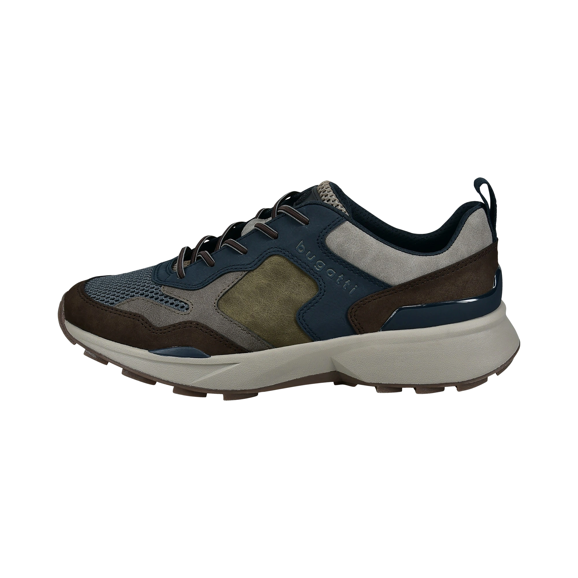 Bugatti Sneaker in sportivem Design in braun