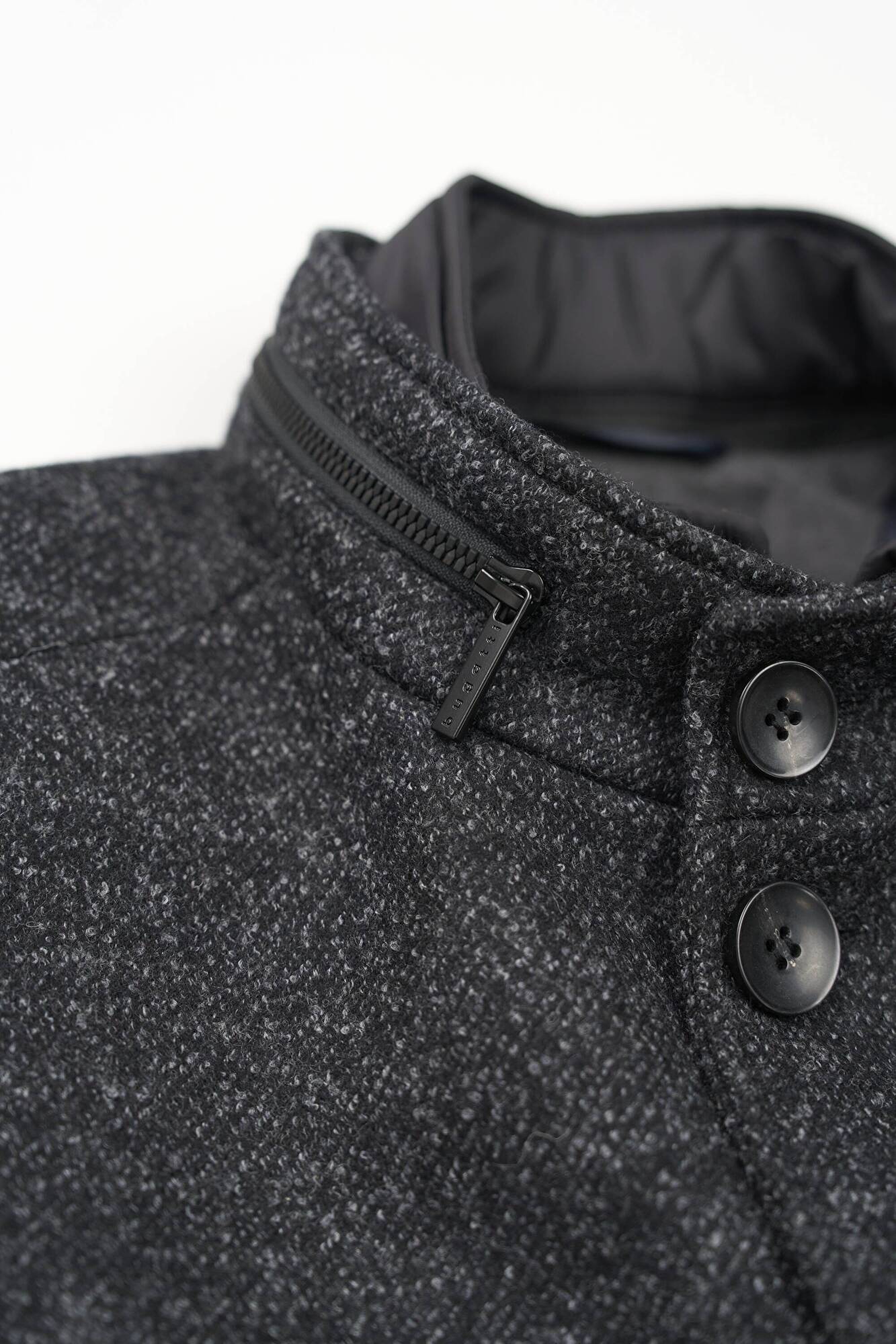 Coat with stretch function in black | bugatti