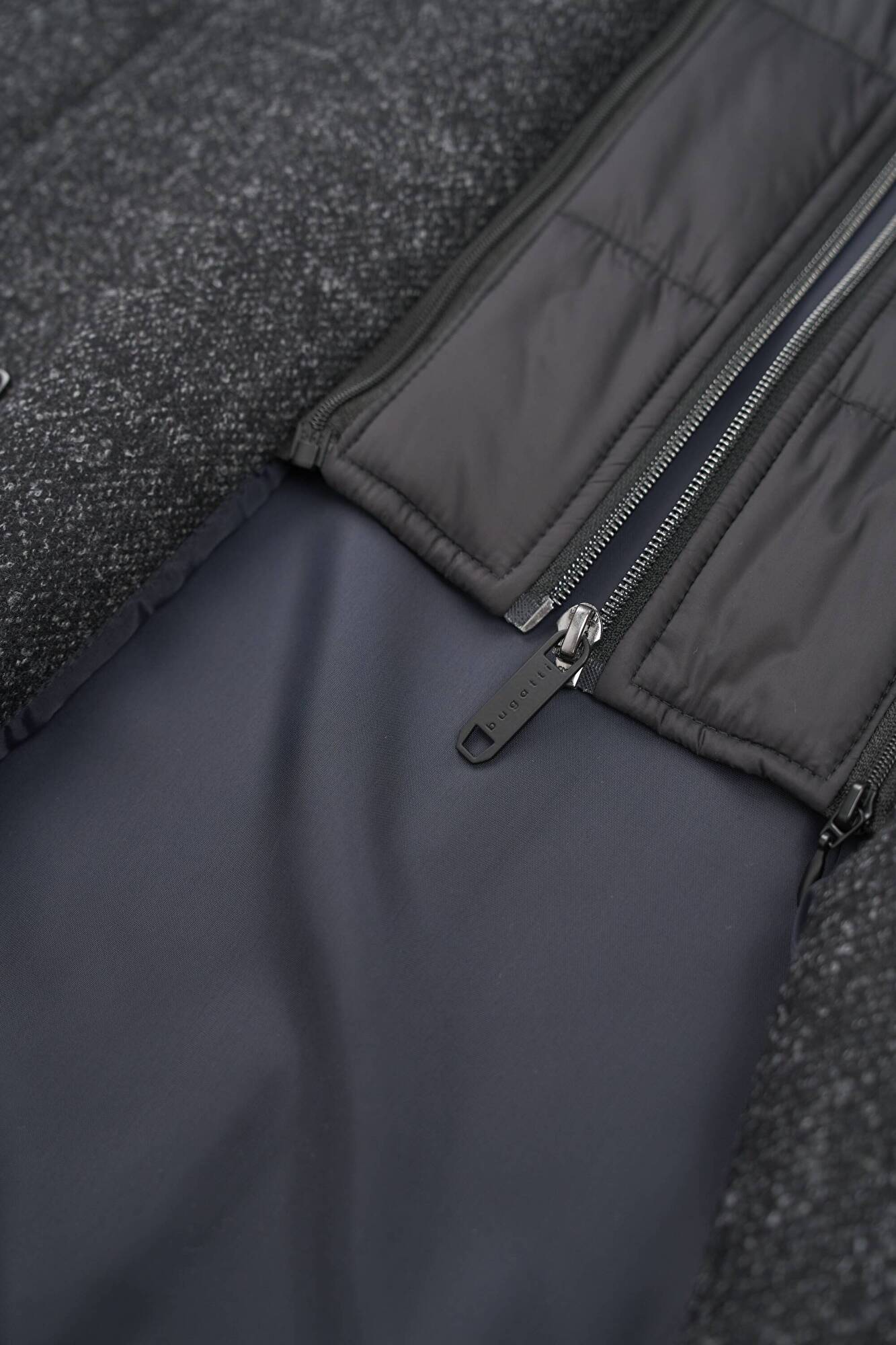 Coat with stretch function in black | bugatti