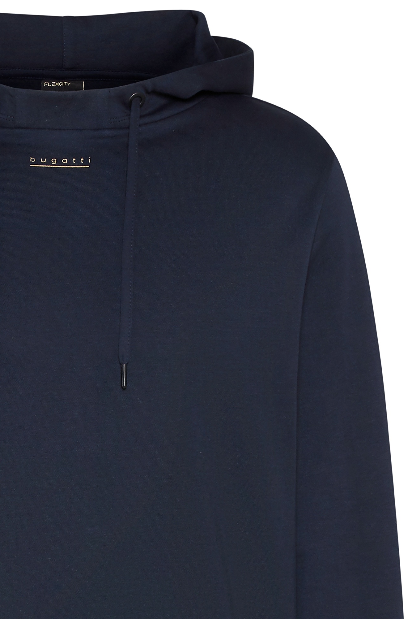 print in | navy logo Hooded With small bugatti in sweatshirt gold