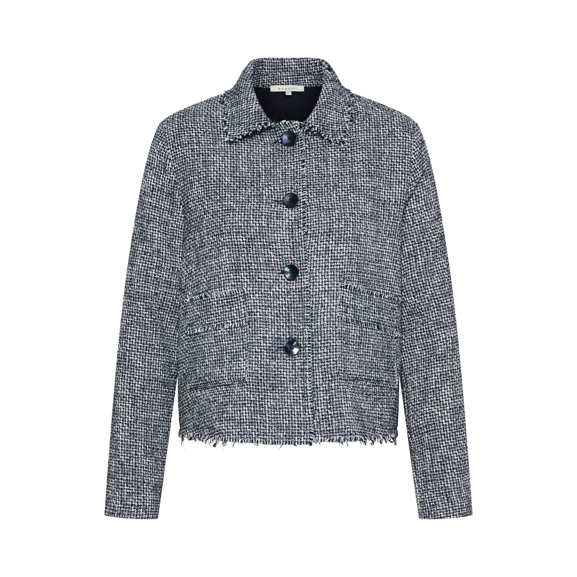 ジャケット LOEUVRE Collarless Boucle Jacket SW4XJ47421 0078_06956947_0004