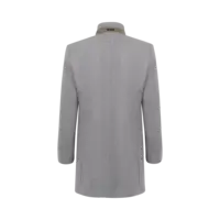 Coat made from cashmere wool fabric in dark grey | bugatti Coat made from cashmere wool fabric in dark grey | bugatti