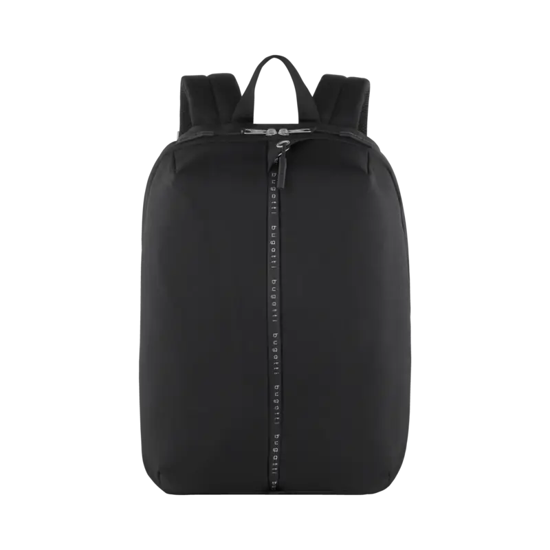 Schultertasche mit verstellbaren und abnehmbaren Schulterriemen in schwarz - Ansicht: Büste Front