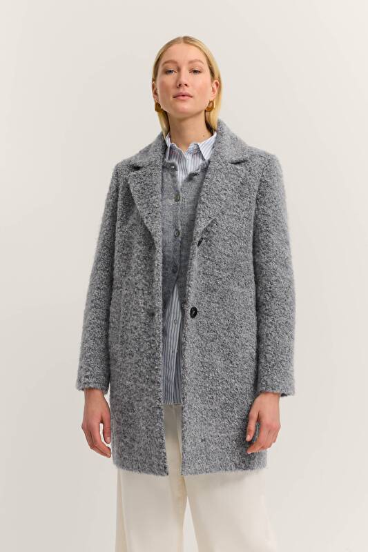 unbekannt unbekannt in blaugrau - Ansicht: Model Front